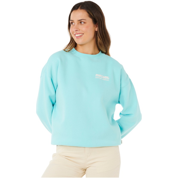 2026 Rip Curl Surf Puff Til Kvinder Inspireret Af Crew 0AMWFL - Light Sea Blue